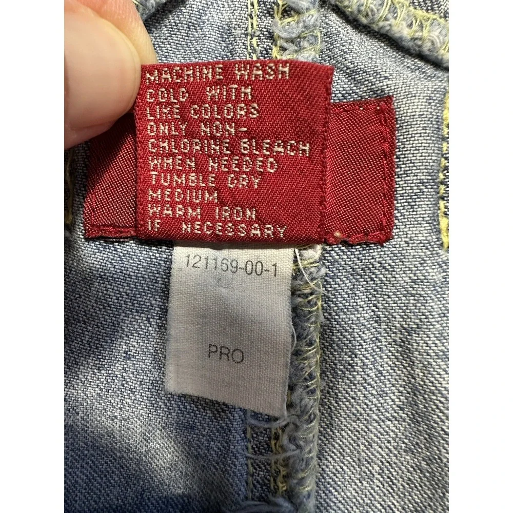 GAP Light Blue Denim Overalls Jumpsuit - Picture 5 of 11